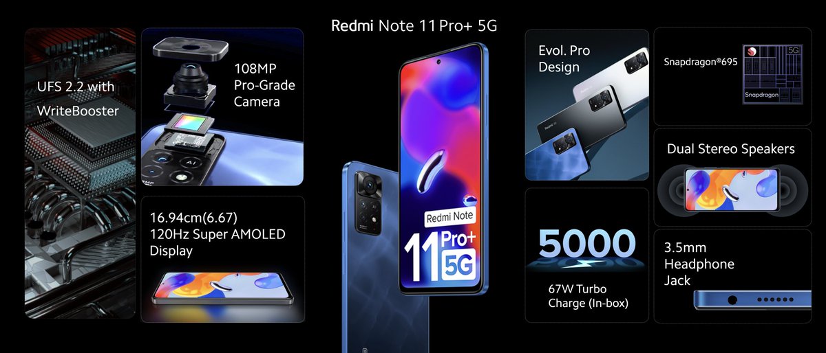 Redmi note 11 pro 5g прошивка. Note 11 Pro Plus 5g. Xiaomi Redmi Note 11 Pro + 5g Snapdragon 695. Redmi Note 11 Pro. Xiaomi Redmi Note 11 Pro + 5g Snapdragon 695 обзоры.