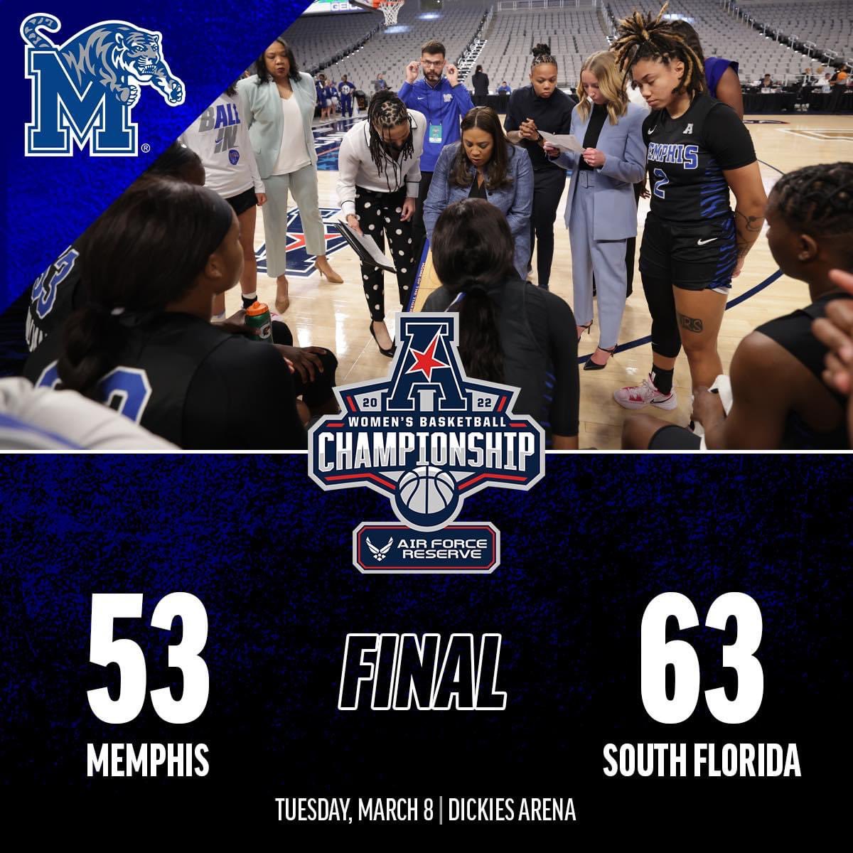 Although we came up short, this TEAM battled today. They worked hard all year to play well in the tournament and we will keep working. #GTG 💪🏽💙🐅
