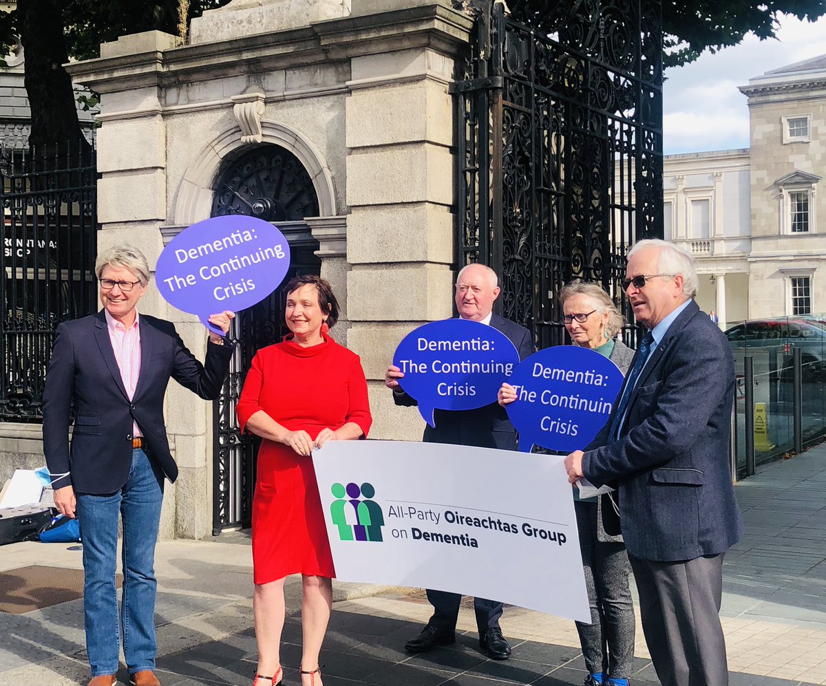 Wonderful to have long term ally <a href="/mattiemcgrathtd/">Mattie McGrath TD</a> at the Brain Health &amp; Dementia Briefing yesterday.
Thank you Deputy McGrath (pictured here supporting our PreBudget Submission) for your ongoing interest in the lives of people affected by dementia🙏🏼
#UnderstandTogether