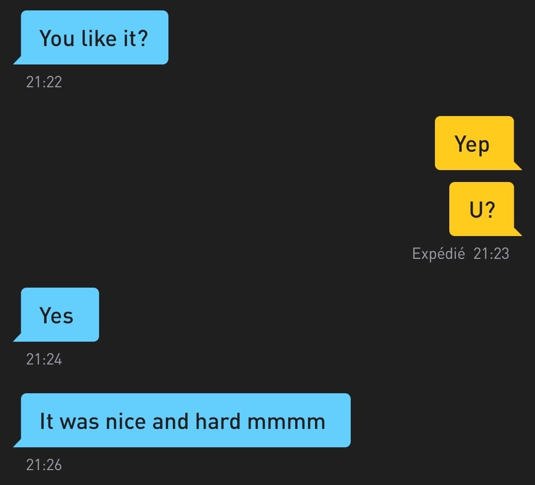 ldralpha's tweet image. Quand ton mec t'attend sagement à la maison...
Une journée qui se termine bien 😉