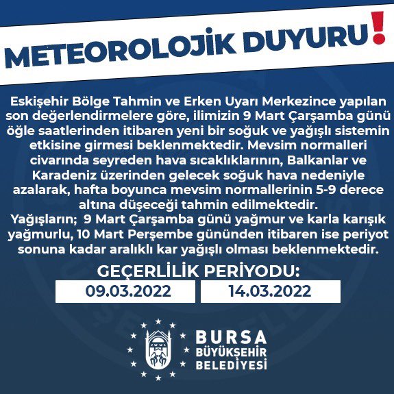 Hemşehrilerimizin Dikkatine 📣