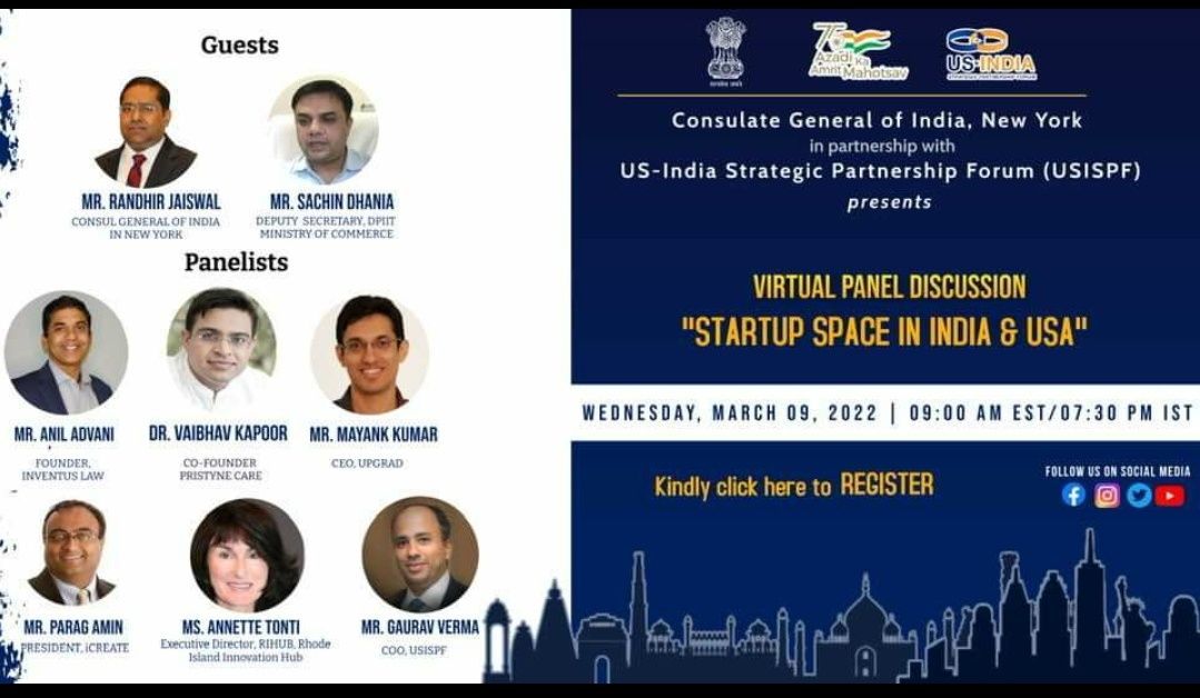 InventusLaw's tweet photo. Tune in to listen to @advani_anil  Advani at the high powered panel discussion hosted by Indian Counsel General, New York. https://t.co/ZkveA4uN2Z