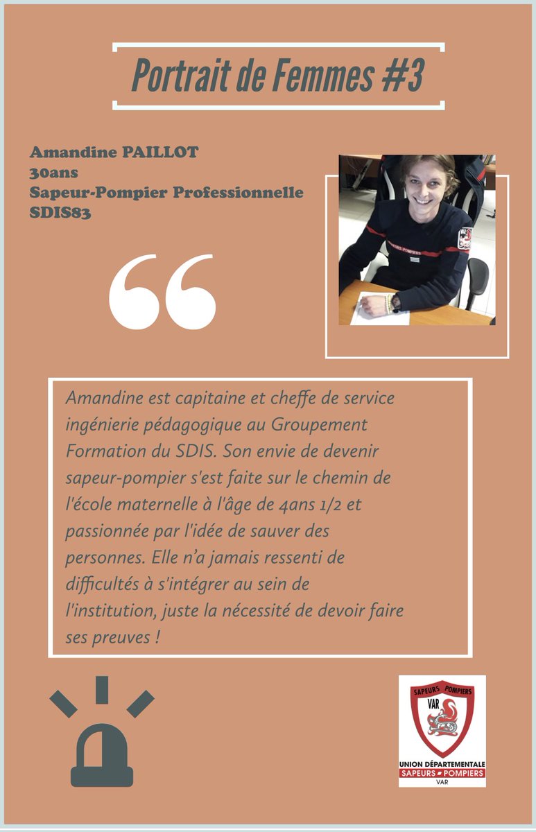 udspvar's tweet photo. #portraitdefemmes | @udspvar a décidé de mettre à l'honneur des femmes de différents horizons issues de notre corporation.Aujourd’hui retrouvez notre « Portrait de femmes #3 » avec Stéphanie KELLERMANN, Johanna VISENTIN et Amandine PAILLOT.
Bravo à elles. https://t.co/HCqSjy2J7P