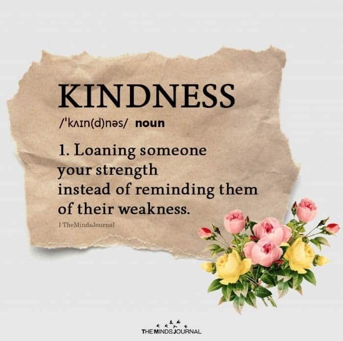 MatthiasEmma_'s tweet photo. Kindness - loaning someone your strength instead of reminding them of their weakness โค
Image credit: @TheMindsJournal
#wednesdaythought #kindness #motivation #hslw #Forres #Scotland #education https://t.co/8sXvIQA5YH