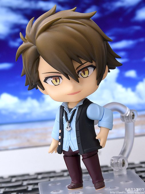 セクシーなウィンク顔や胸元のネックレスも再現 アイドリッシュセブン 十 龍之介の ねんどろいど が3月10日 木 より予約開始 電撃ホビーウェブ