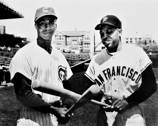 BaseballHistoryNut on Twitter "Banks and Mays…