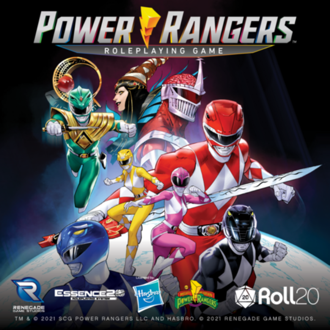 Cover of Renegade Games Studio's Power Rangers Roleplaying Game