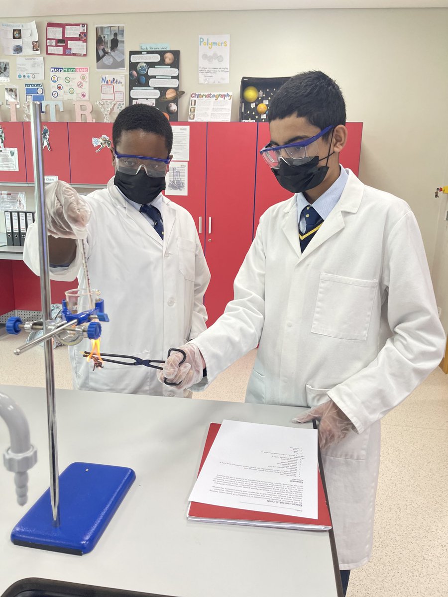 This week our #AmityADYear10 students have been investigating the energy in different foods. #AmityADChemistry #AmityADScience #PracticalScience