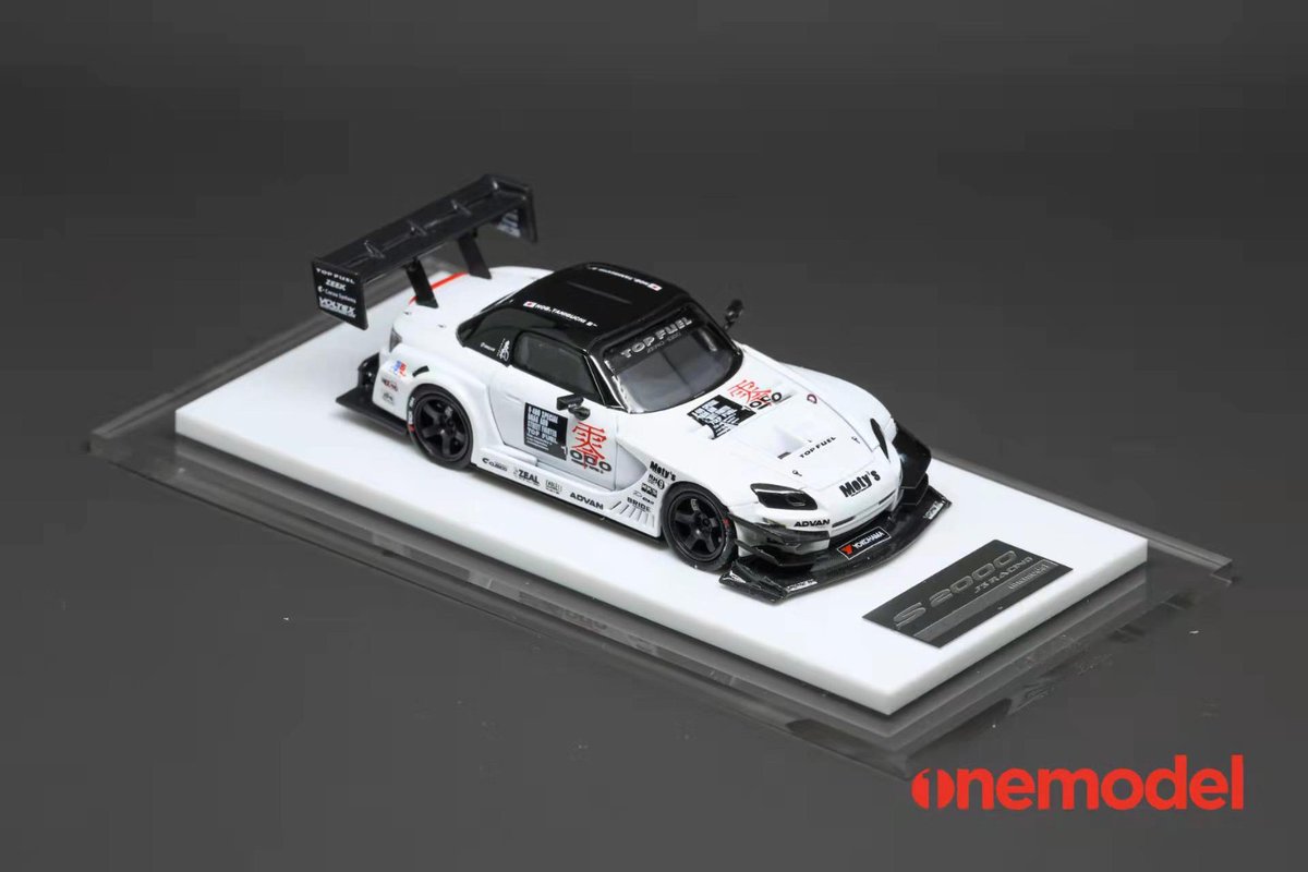 treasurekillers's tweet photo. #Onemodel さん新製品予約開始!
【1/64 トップフューエル ホンダ S2000 タイプ-RR】
精巧に再現されているこの造形、今期間限定で予約受付中です!
詳細👇
https://t.co/pRbqMv1LYa
#ホンダ #Honda #トップフューエル #topfuel #S2000 #タイプRR #TypeRR #トミカ #ミニカー https://t.co/WDzAj3bB6I