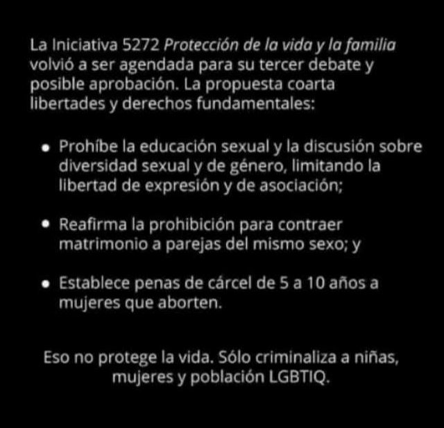 wingsmybae's tweet photo. Hoy guate está de luto, aprueban ley donde penalizarán a mujeres que aborten, está prohibido el matrimonio en personas del mismo sexo y estará prohibido la educación sexual...

#NoALa5272 https://t.co/aNd15nvDPu