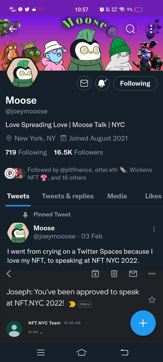 Colt00_'s tweet photo. @joeymoose Since i started following https://t.co/S0ypwdEMpL