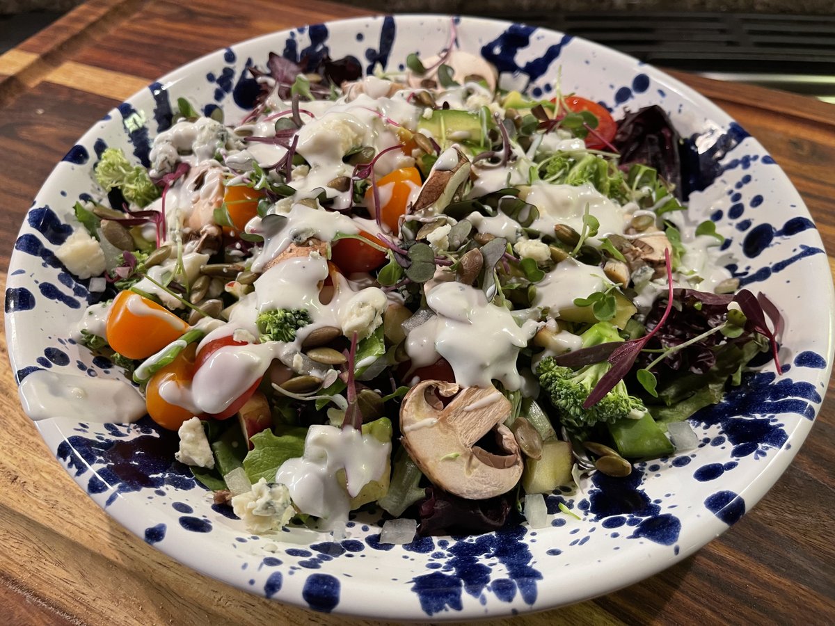 bertgrimm's tweet image. Fritz That's It inspired salad