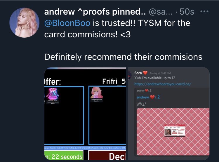 BloonBoo's tweet photo. Proof #10! https://t.co/qBOr5jXWnO