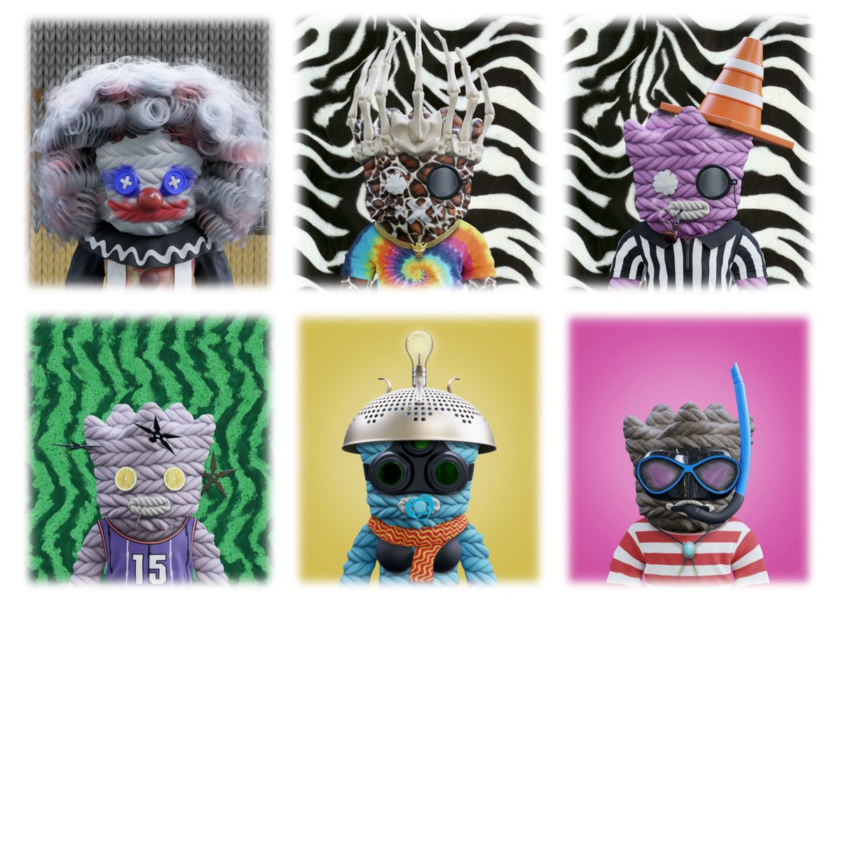 lacslammer's tweet photo. SQAUUUD #KNFTYCREATURES #CNFTCollection #Crypto @KnftyWorld https://t.co/ACl9alZyOU