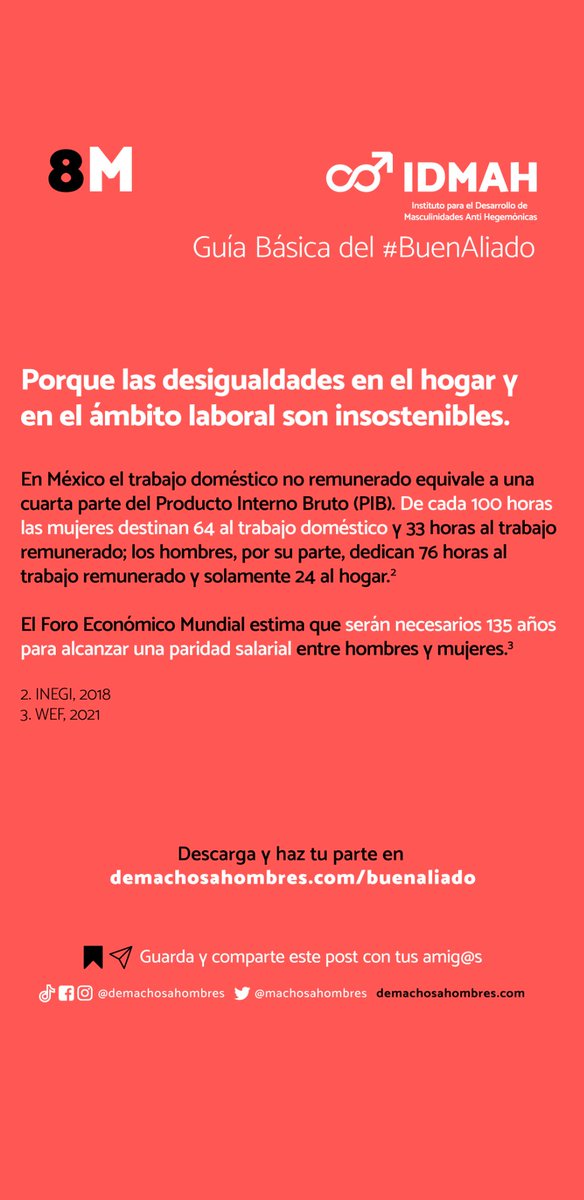 machosahombres's tweet photo. ¿Por qué como hombres tenemos que entender que el 9M las mujeres quieren parar?

¿Cómo sumar siendo hombre a construir una sociedad más justa para todas las personas? https://t.co/wRMAYZAIcx