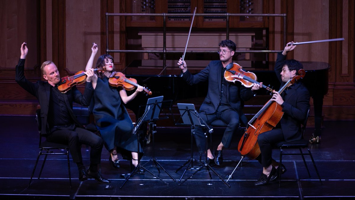 ASQuartet's tweet photo. Last night's performance for @MusicaVivaAU with Konstantin Shamray in the @adelaidefest was something special ✨ #australianstringquartet https://t.co/F5FnAX6pfO