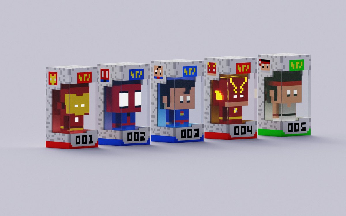 voboxel's tweet photo. Come and discover a sensational collection of Voxel in boxes
 🤯🤩📈🚀

📦 365 Voboxel in NFT
💎 71 Sold
💪🏻 36 Owners
📈 +1eth Volume traded  💥🚀

🔗 https://t.co/6nMusQ7fiC

🤩 The project is growing everyday 😎
#NFTProject #NFTartist #NFTCollection https://t.co/PmMZKbGgxc
