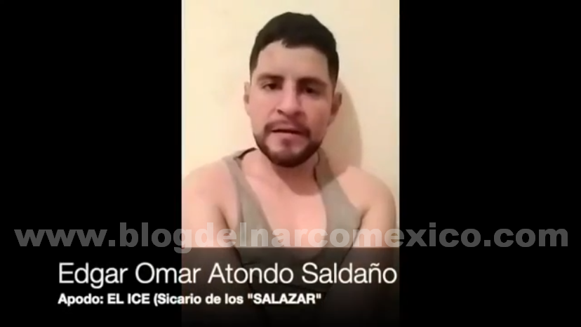 Aparece video del interrogatorio de El Ice Sicario de "Los Salazar" que colgaron de puente en Hermosillo; Sonora blogdelnarcomexico.com/2022/03/aparec…