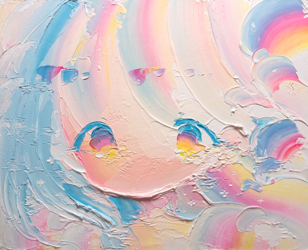 「ゆらいだ空と君の色 」|小田望楓‎‎✿Mifuu Odaのイラスト