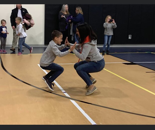 Haslet Elementary PE tweet media