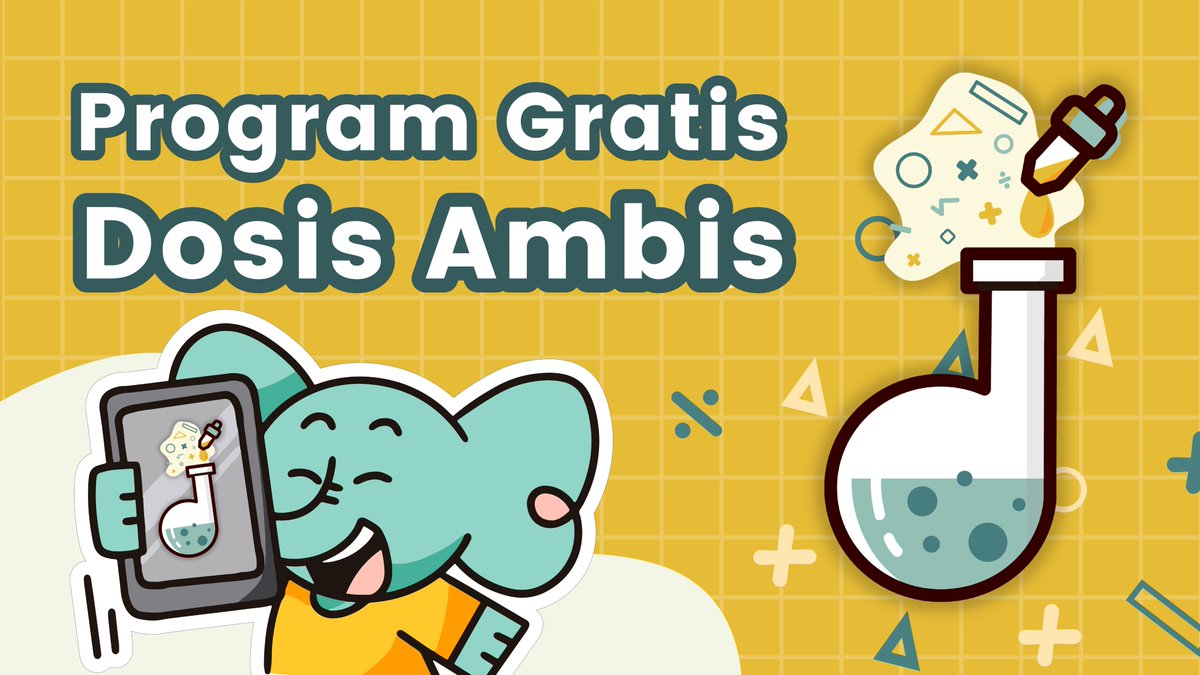 DosamApp's tweet image. Udah 2022 gausah panik karena ga ikut les, karena sekarang ada DOSIS AMBIS (DOSAM) 😎

Di aplikasi itu ada:
- Latihan soal
- Pembahasan
- Fitur tanya soal langsung
- Try out

Oops, ga sampe situ, ada hack cara dapetinnya GRATIS‼️

Psst! Jangan bilang siapa-siapa ya 🤫

— a thread