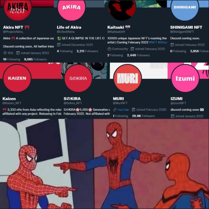 All these projects coming out looking like one another