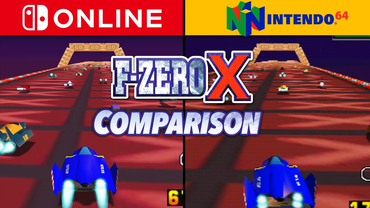 GameXplain on Twitter: "How's F-Zero X stack up on Nintendo Switch compared  to the Nintendo 64 original? Take a look in our graphics comparison! WATCH:  https://t.co/frqG4asT6Z https://t.co/3jEGJuM35W" / Twitter