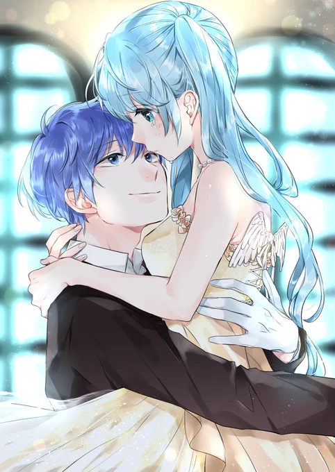 #ミクの日 
#カイミク

大昔のカイミク再掲🍨YYY
カイミク大好きマンです☺️ 