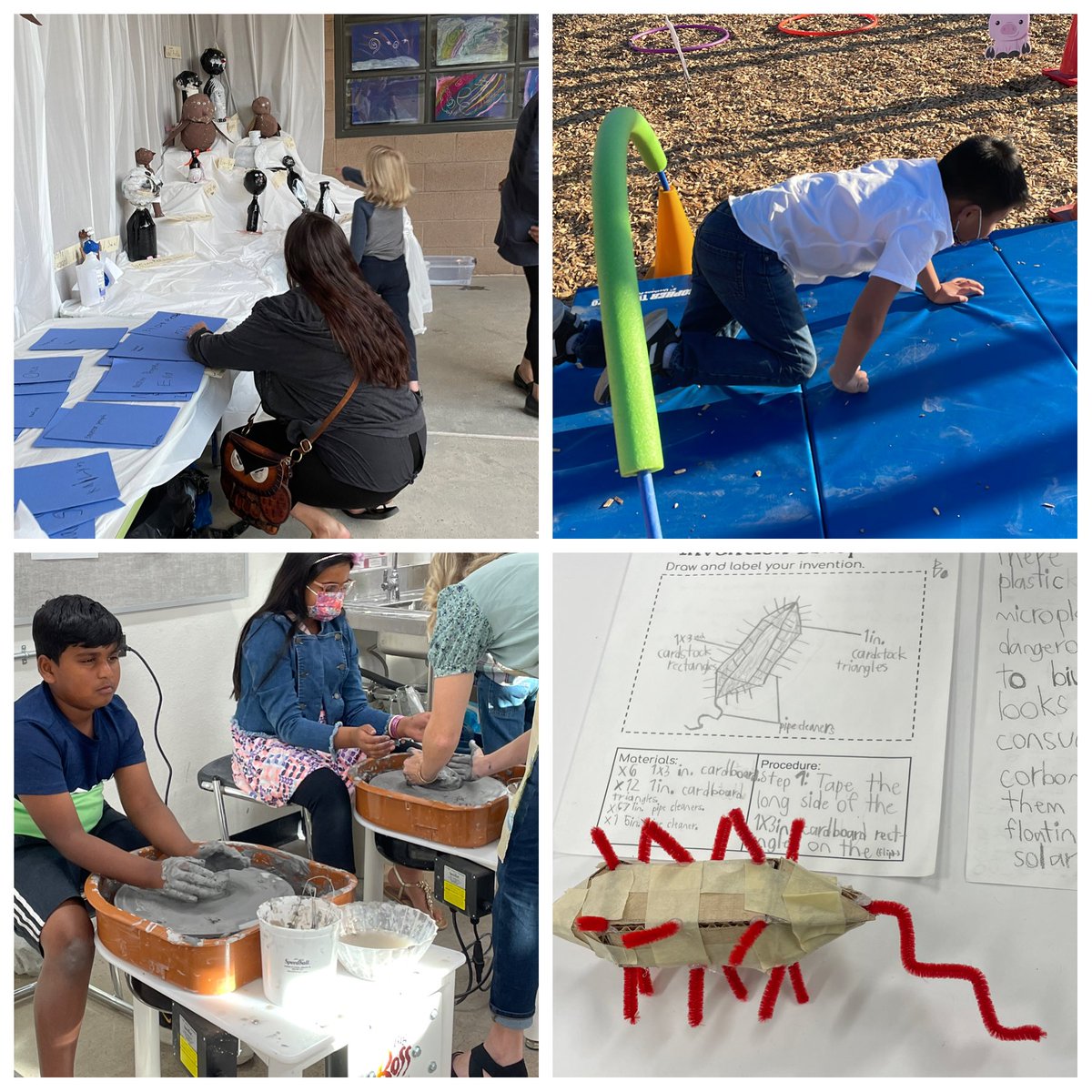 GiftedWeinberg's tweet image. 12 pix of WGA STArt Faire, when 1200 would be the only real way to try to capture it (more to come). What an incredible celebration of our community, featuring the impact of WGA teachers and what our students can do! #growwga #wga2122 #wgastart