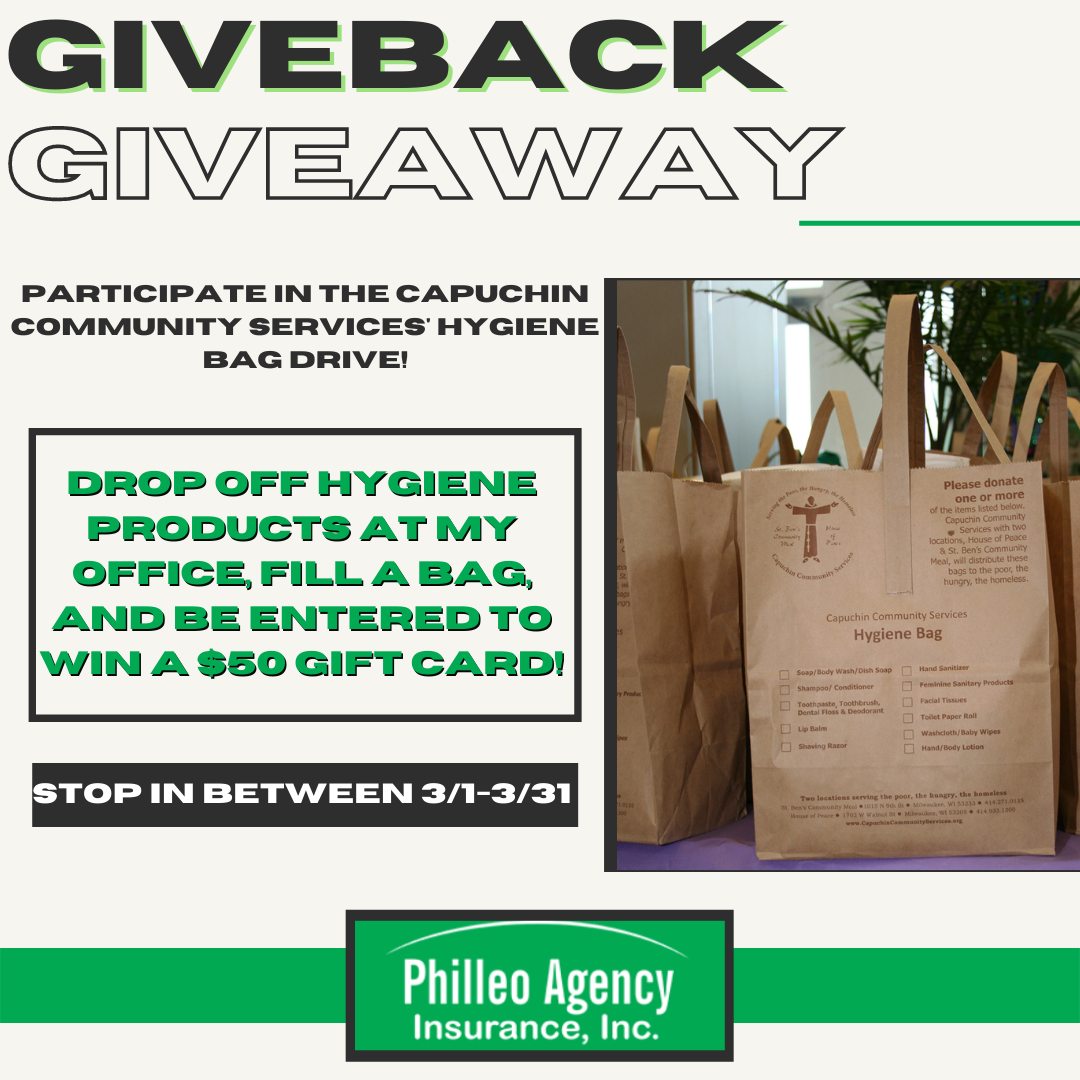 FraedrichTim's tweet photo. Between now and March 31st you can stop in and fill a bag with hygiene products, which will be donated to those in need within our community. 
BUT THERES MORE! 
Each person who drops off donations will be entered in a drawing to win a $50 gift card. Two winners will be chosen😃 https://t.co/hrEgXUSKA0