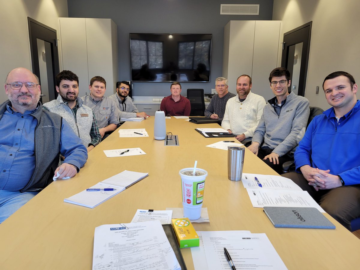 tcrksusig's tweet photo. Tri-Valley @NSPE Chapter @KansasEngineer has great young leadership!
@pkmr_engineers,
@WeAreOlsson
@cityofmhk
OSE, P A., Schwab Eaton, @terraconlife
@AlfredBeneschCo

Join us 3/17 for our March Madness / St. Pat's Day Happy Hour @KitesBarKSU @Aggieville https://t.co/voLfZC4BZz