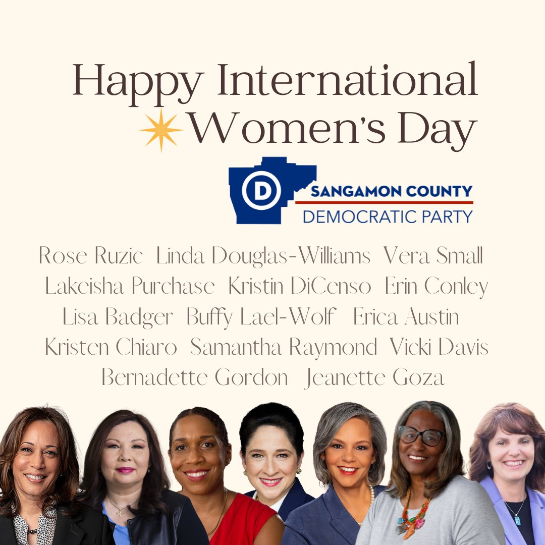 To all the women that lead and inspire our party, thank you! #internationalwomensday
