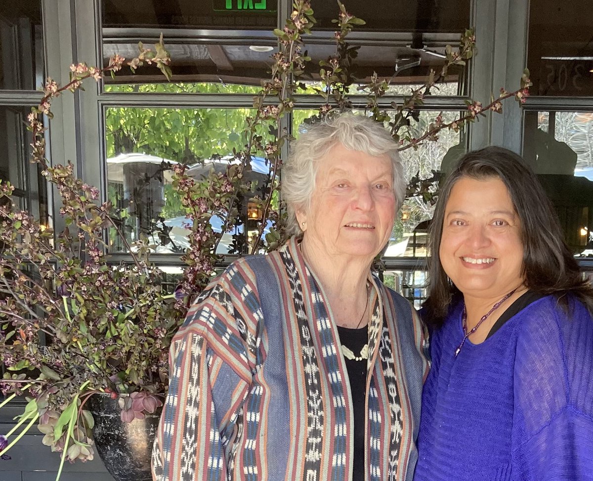mistimsangani's tweet photo. Honoring #InternationalWomensDay with my mentor, friend, and founder of #globalfundforwomen @annefirthmurray an inspiration to women and girls worldwide❣️ https://t.co/KHnSb9XOW0