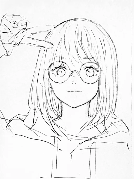 A little during lunch break_✍Drawing 