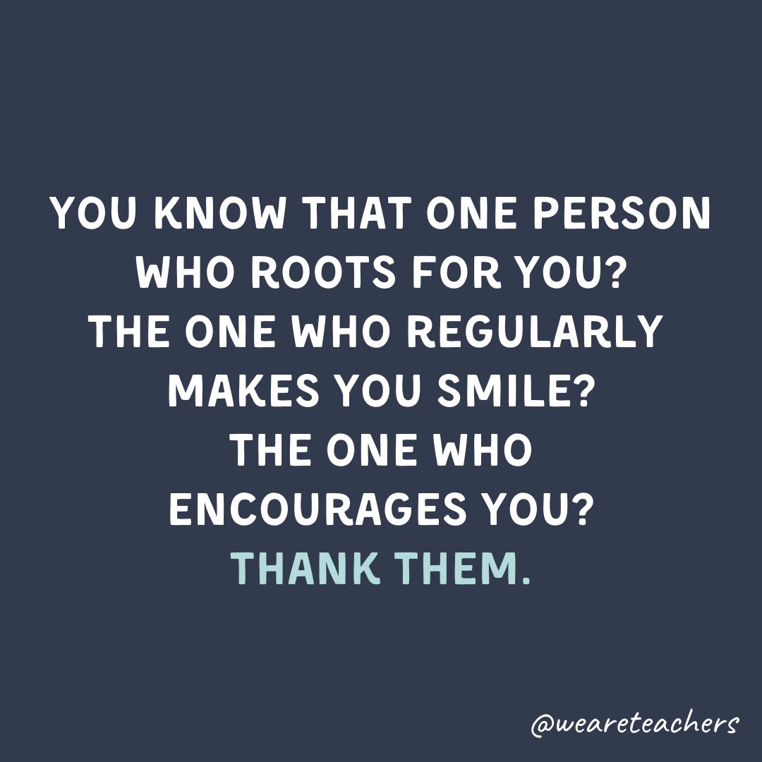 TCEA's tweet photo. Tag 'em and let them know you appreciate them 💙

📸@weareteachers #edchat #teachertwitter #edutwitter https://t.co/cePOSfTyG1