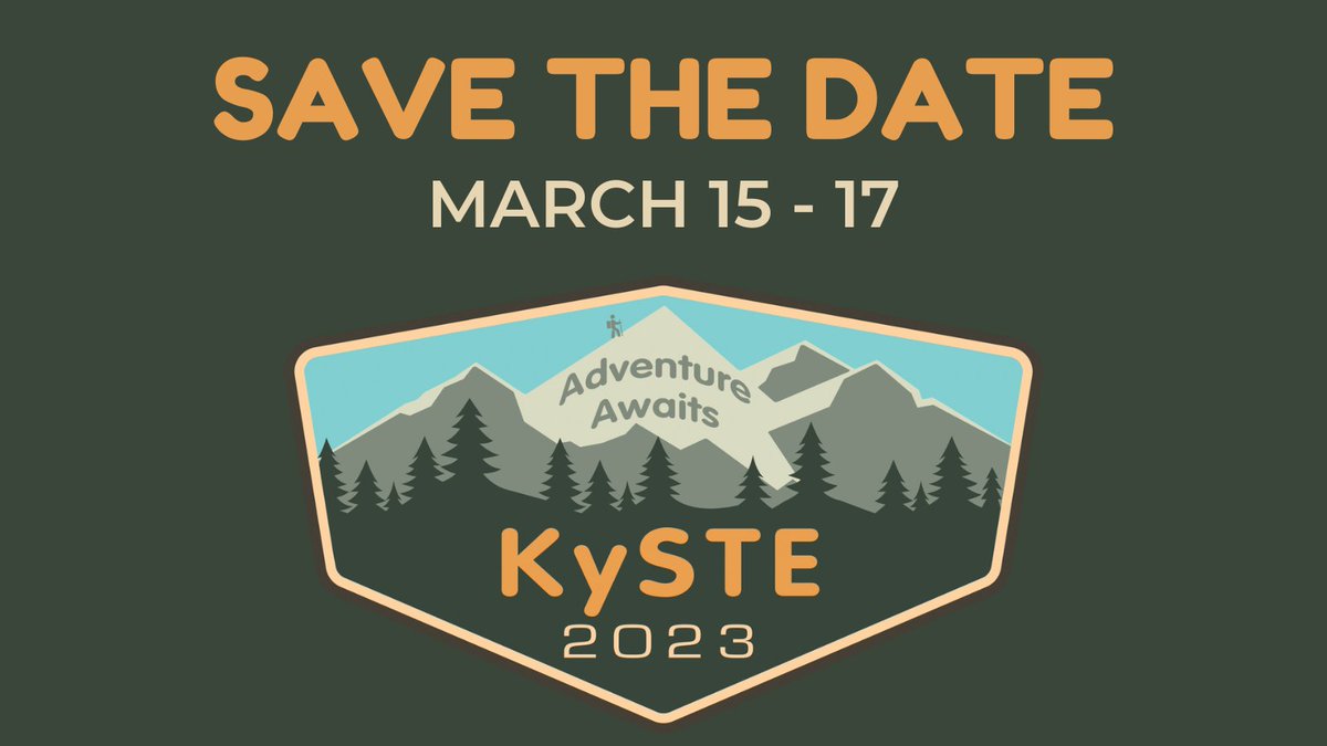 kastk12's tweet photo. That's a wrap on #KySTE2022! It was a BLAST! Your Adventure Awaits at #KySTE23! Save the Date! https://t.co/N9wkd15uRF