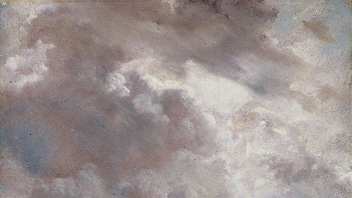 cloud studies by john constable.