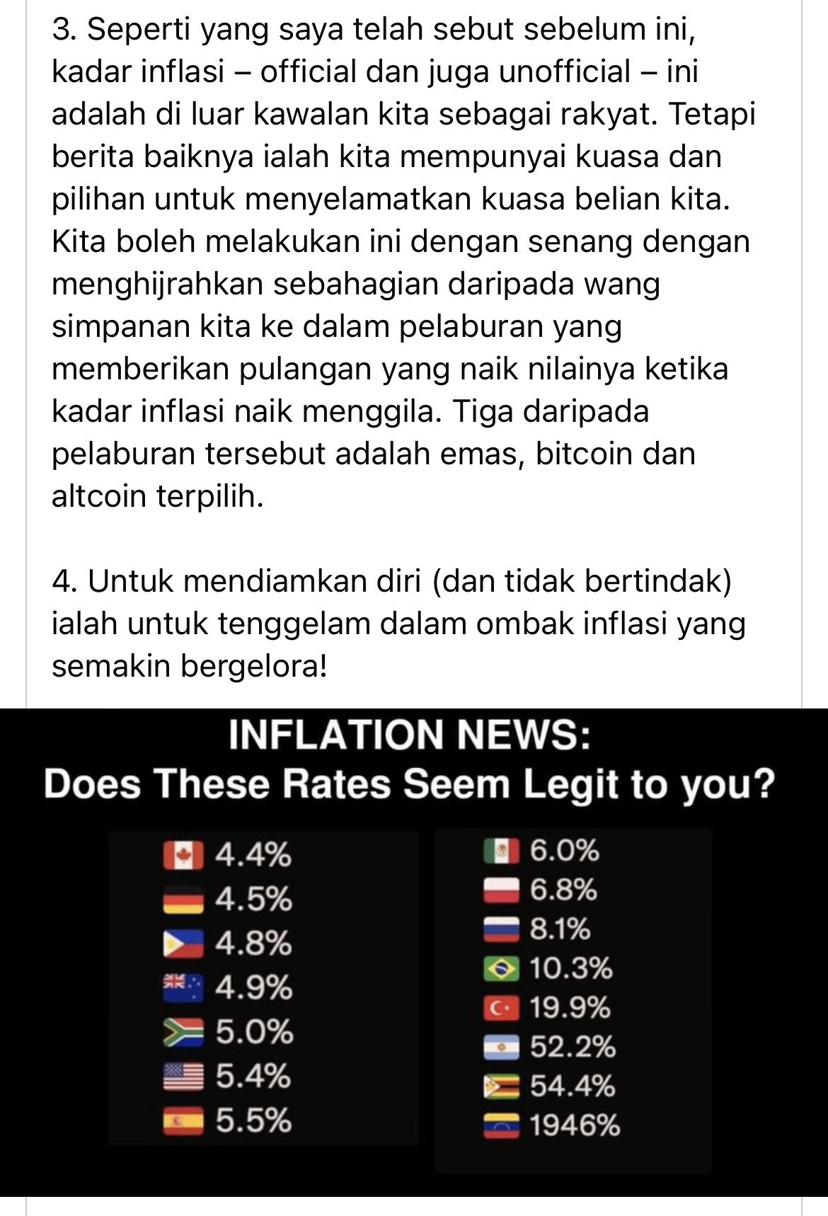 Inflasi maksud