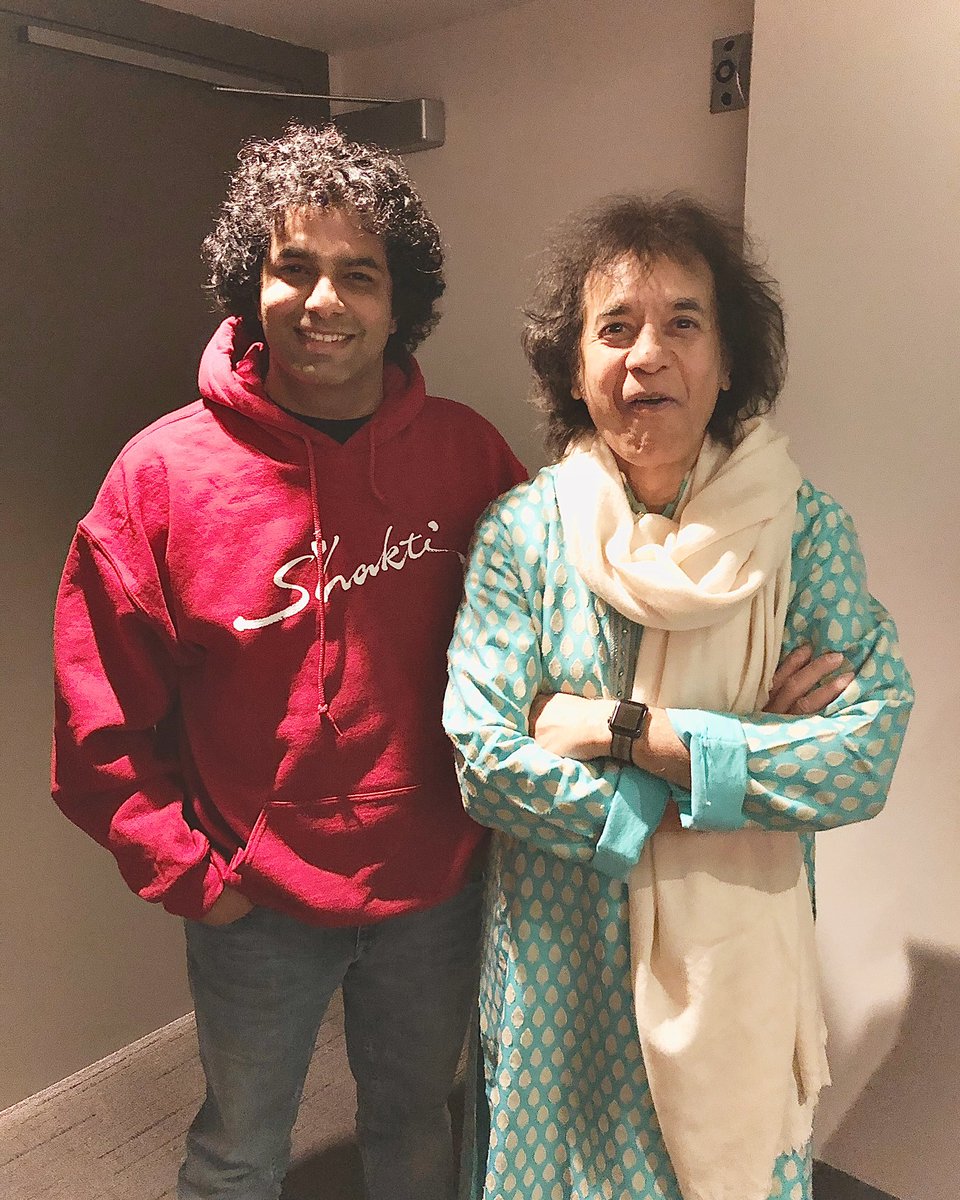 Wishing a very happy, blessed and healthy birthday to my guru, mentor, inspiration one and only Ustad Zakir Hussain. Sashtang Pranaam 🙏 #ustadzakirhussain #blessedbirthday