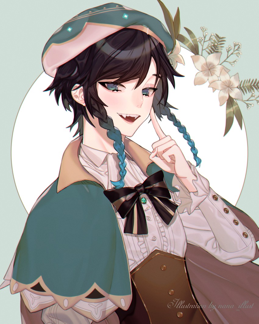 LewdWindGod's tweet photo. "Off to bed with this Bard. Ei is waiting for me so best not keep my Junior God waiting. Goodnight all." ❤️ https://t.co/CnH2KWDNpC