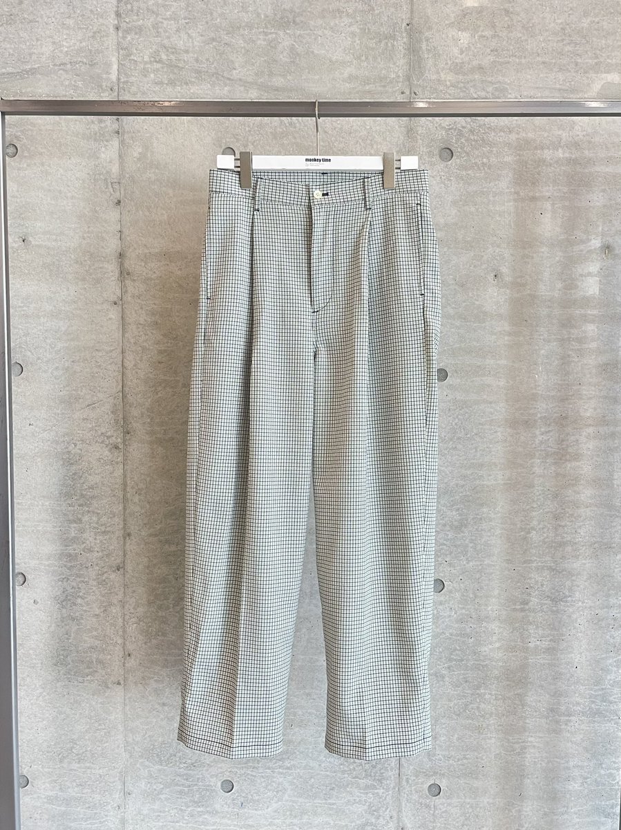 MT_HARAJUKU's tweet image. &amp;lt;monkey time&amp;gt;

CLASC CHK 1P WD PT-LM
color: Lime
size: S M L
¥16,830-(tax in)

#monkeytime
#monkeytimejp
#beautyandyouth
#unitedarrows