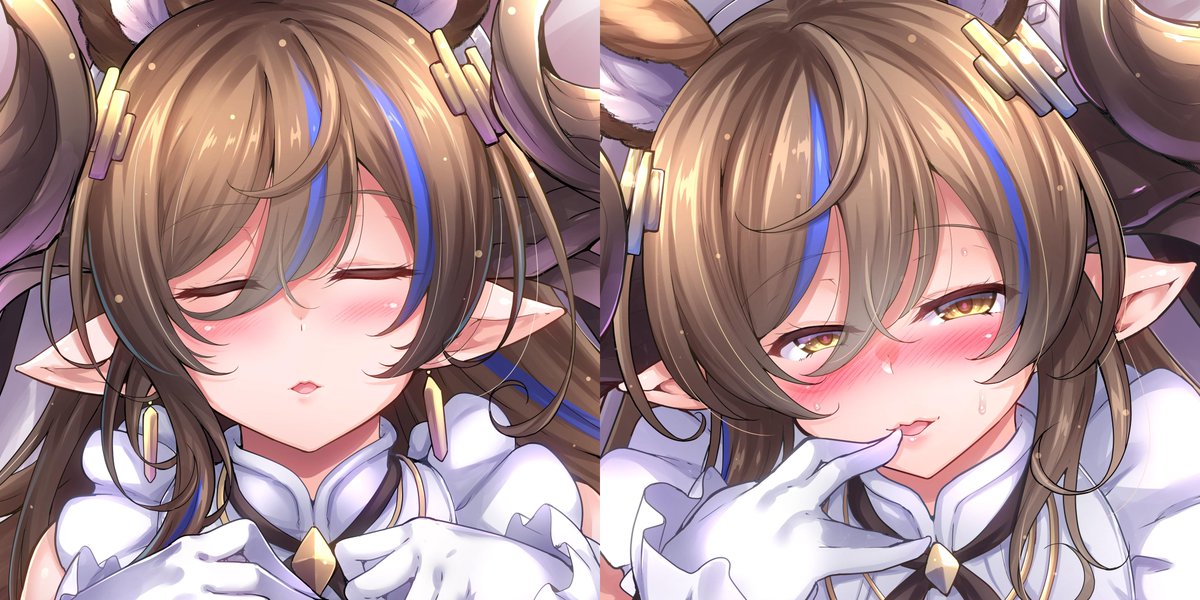 【抱き枕新作】
「きつねのおやど」さんで、うちの描いたガレヲン様抱き枕新作が通販受付開始しました!
別バージョンでふたなりバージョンもあります。詳細はリンク先へどうぞ!
(※瞳の色などは何分資料不足の段階で制作しておりますので、ご了承くださいw)
https://t.co/wvkllTSAoi 