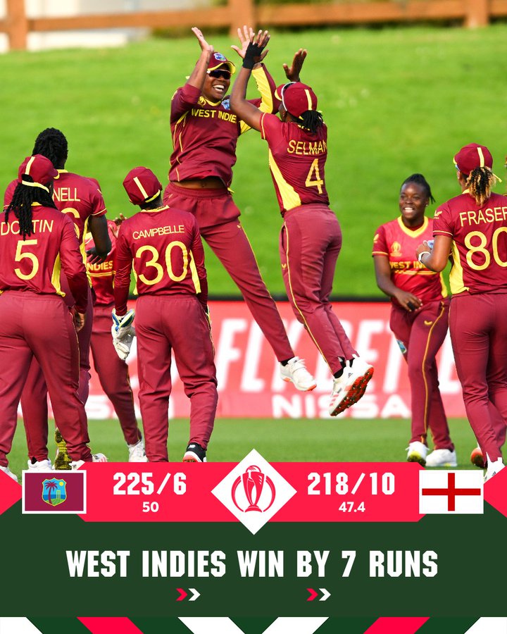 Icc Women S World Cup Great Response To West Indies Captain By Beating England For The First Time In World Cup History Icc Women S World Cup 22 West Indies Captain Responds By