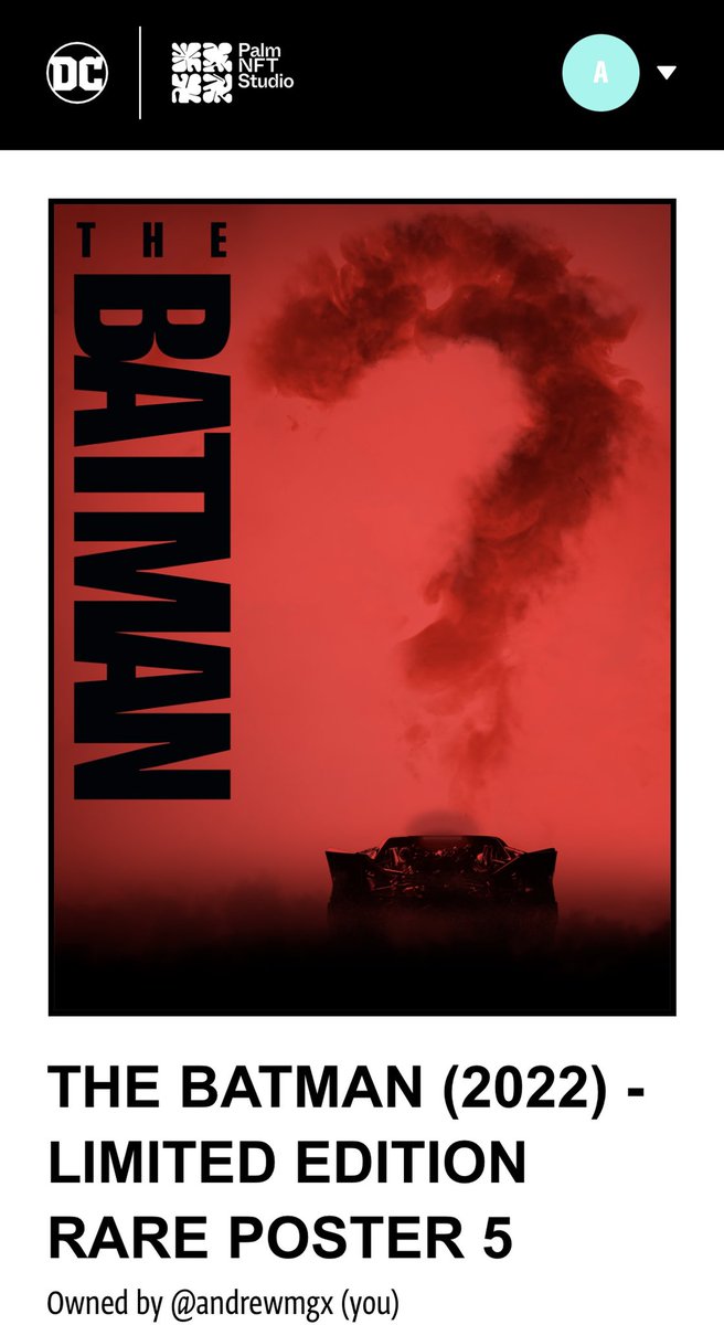 gameworld45's tweet image. Anyone else score one of these?!!
😱 @PalmNft