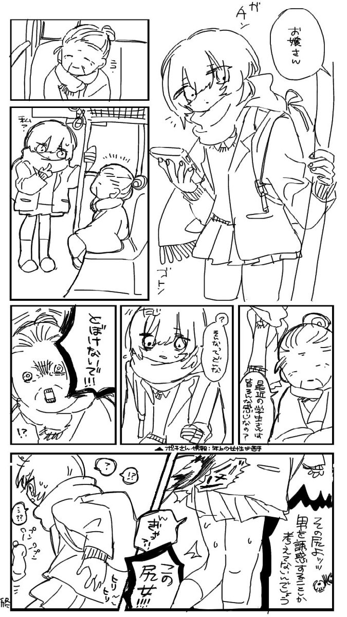 ポチかわいそ漫画 