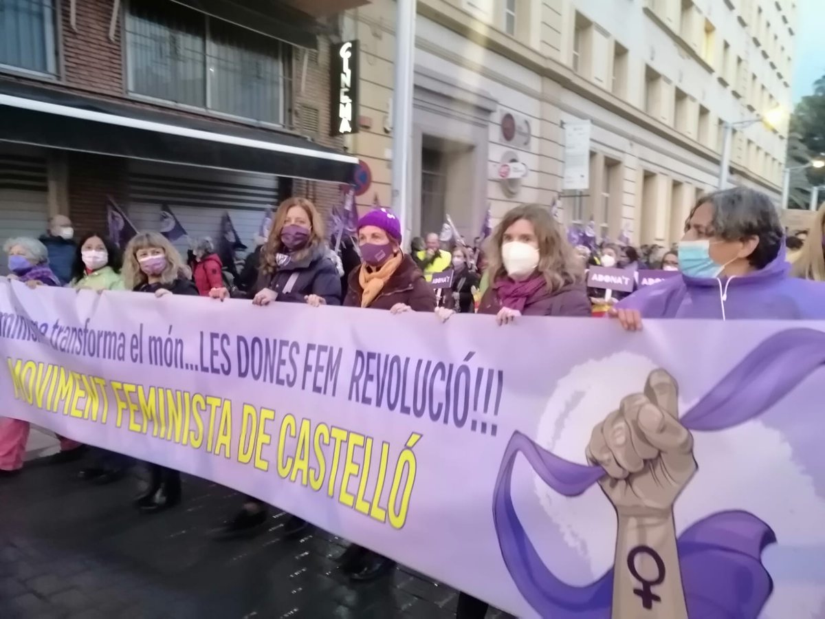 UGT-PV COMARQUES DE CASTELLÓ (@ugtpv_com_cast) on Twitter photo Un año más Castelló sale a la calle a reivindicar la igualdad entre mujeres y hombres, agradecer a las compañeras y compañeros <a href="/UGTPV/">UGT País Valencià</a>_COM_NORD @UGTPV Un año más Castelló sale a la calle a reivindicar la igualdad entre mujeres y hombres, agradecer a las compañeras y compañeros <a href="/UGTPV/">UGT País Valencià</a>_COM_NORD @UGTPV