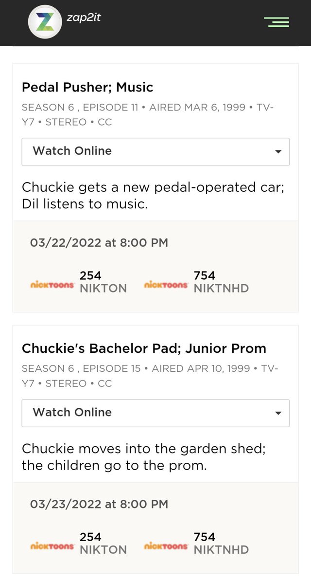 KidsSchedule's tweet photo. It looks like reruns of the original Rugrats will return to Nicktoons starting on Tuesday, March 22 at 8pm. https://t.co/mwENpQoQCZ