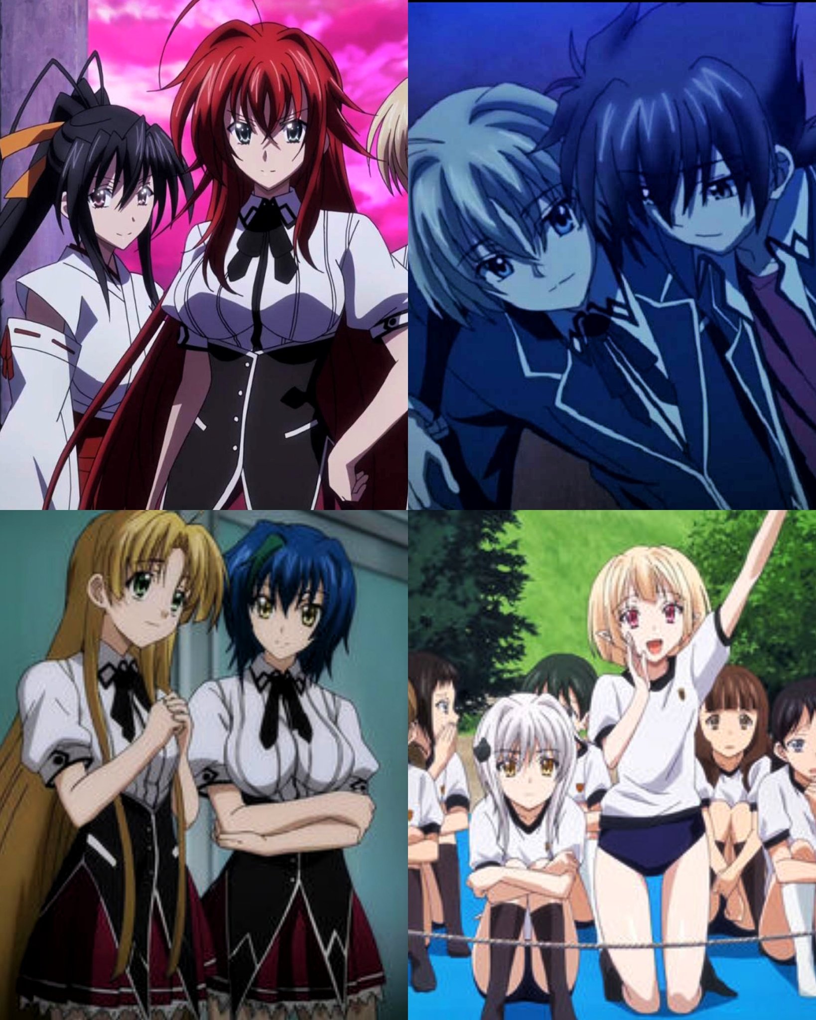 Issei And Asia  Dxd, Highschool dxd, Anime high school