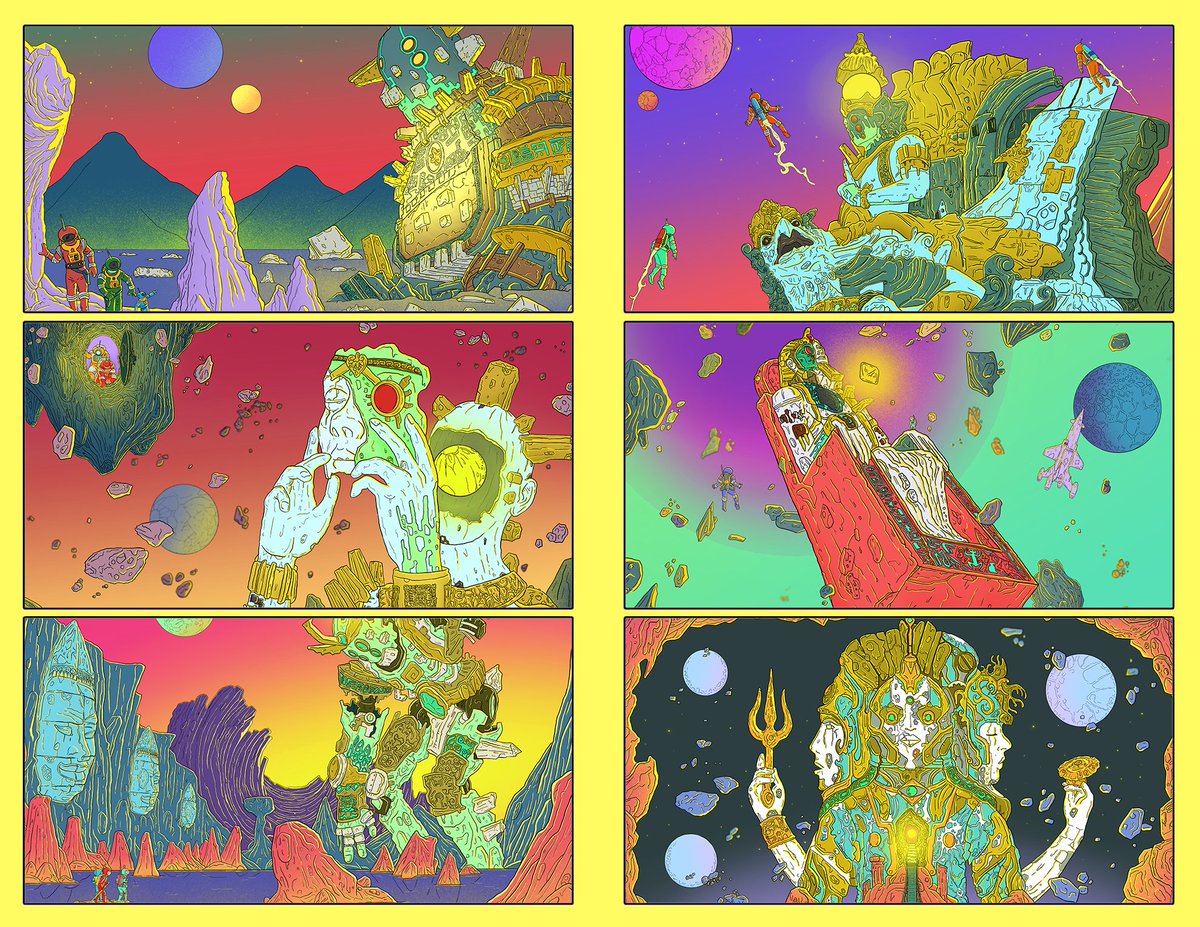 🚀SECONDARY UPDATE!✌️
From: 3-10 $XTZ

2022: A Space Odyssey
objkt.com/asset/hicetnun…
Rendezvous With Vishnu
objkt.com/asset/hicetnun…
The Outer Limits
objkt.com/asset/hicetnun…
Zero Gravity
objkt.com/asset/hicetnun…
The Awakening
objkt.com/asset/hicetnun…
Trinity
objkt.com/asset/hicetnun…