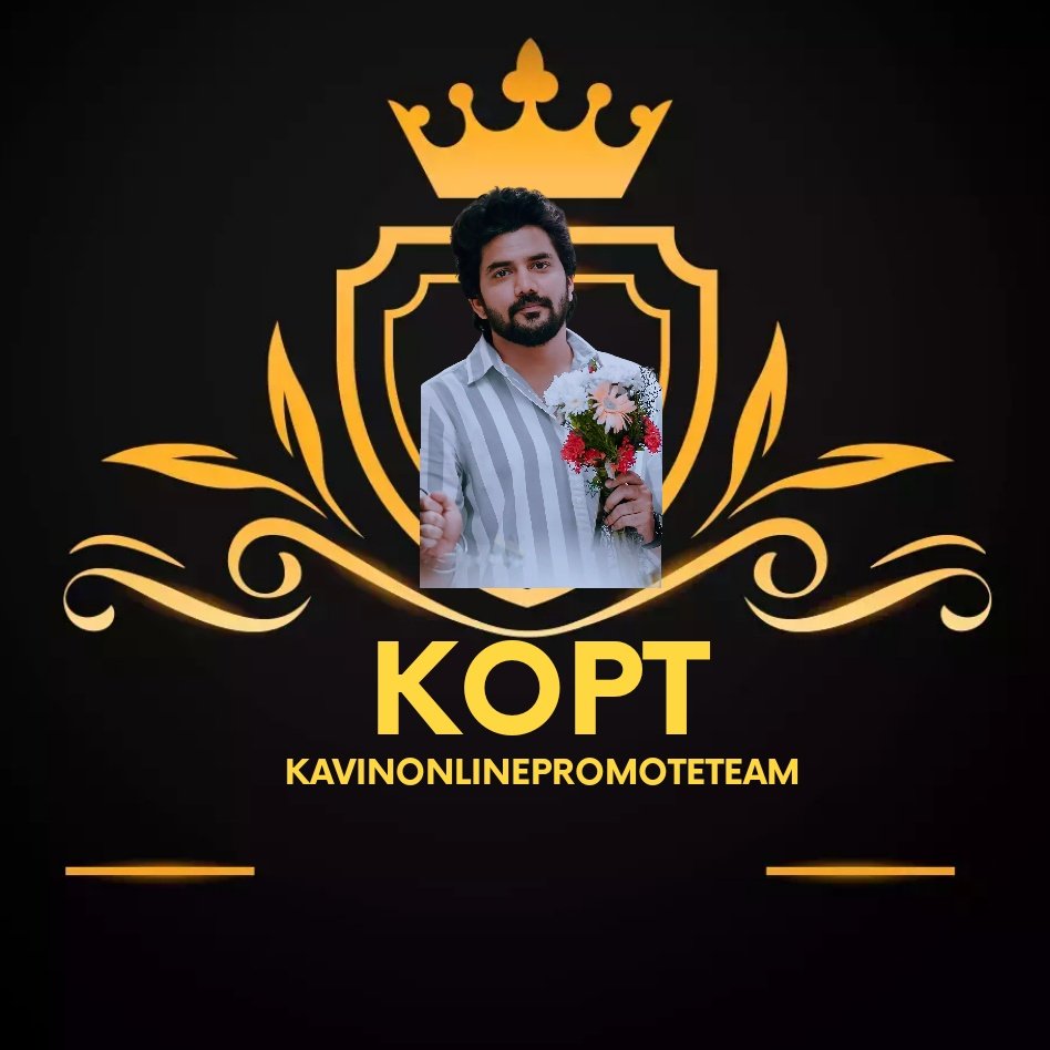 Okfc_official_'s tweet photo. Official Logo From @KOPteam01  💥💥
Your Own Editing Video Send To Me Post Our Page  Instagram &amp; Twitter Official 

Thanks your Support &amp; Response 🙏 

#Kavin #Kavin04 #KOPT https://t.co/uOZZTTIetE